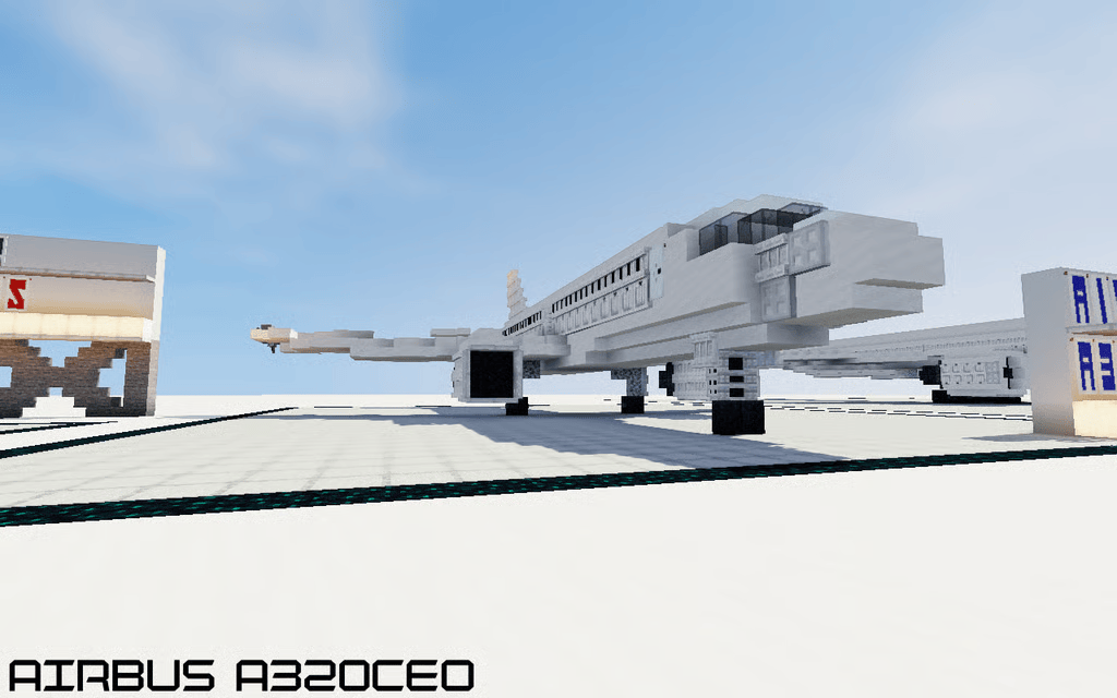 1 : 1 Minecraft Airbus A320ceo
