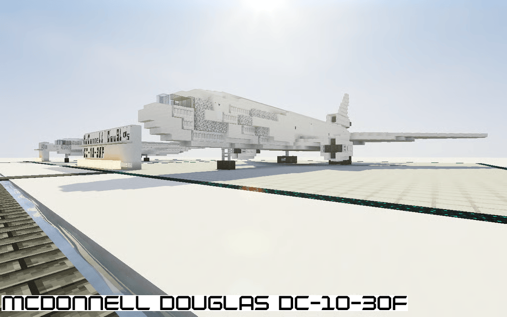 1 : 1 Minecraft McDonnel Douglas DC-10-30F